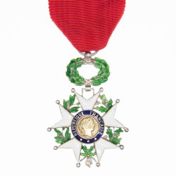 Médaille de la légion d'honneur d'époque 5eme république.