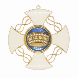 Italie.  Ordre de la couronne d’Italie. Médaille uni face.