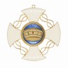 Italie.  Ordre de la couronne d’Italie. Médaille uni face.