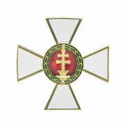 Hongrie. Médaille du mérite hongrois. Médaille uni face.