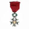 Légion d’honneur 3eme République, médaille de chevalier.