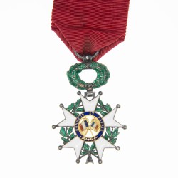 Légion d’honneur 3eme République, médaille de chevalier.  Ruban.
