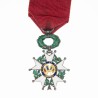 Légion d’honneur 3eme République, médaille de chevalier.  Ruban.