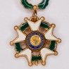 Médaille de commandeur de la légion d’honneur en miniature.