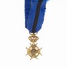 BELGIQUE. Ordre de Léopold II, médaille miniature.