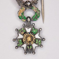 Miniature Medal of the Legion of Honour with diamond.