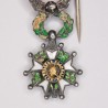 Miniature Medal of the Legion of Honour with diamond.