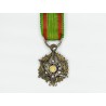 Rare miniature medal of agricultural merit luxury model with diamonds, silver, gold and enamel.