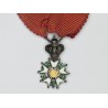 Miniature medal of the Second Empire Period Legion of Honour.