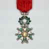 Médaille en réduction de la Légion d’honneur avec diamants, IIIe république.