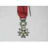 Miniature Medal of the Legion of Honour with diamonds.