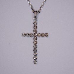Chain and pendant cross in...