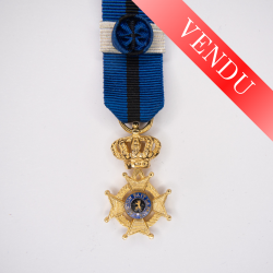 Belgian miniature medal of...