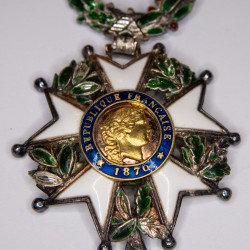 Luxury medal of the legion of honor of the 3rd republic.