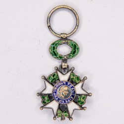 Miniature medal of the Legion of Honour of the 3rd republic.