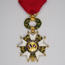 Médaille d’officier de l'ordre de la Légion d’honneur, d’époque 5eme république.