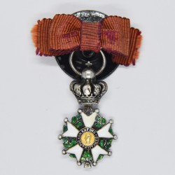 Médaille miniature la la légion d’honneur d’époque Second Empire.