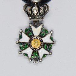 Médaille miniature la la légion d’honneur d’époque Second Empire.