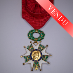 Médaille d’officier de la légion d’honneur en or. Epoque IIIeme république.