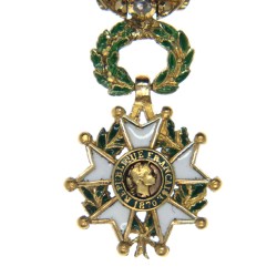 Très belle médaille miniature en or de l’ordre de la légion d’honneur d’époque 3eme république