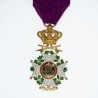 Médaille d’officier de l’ordre de Léopold à titre militaire en Or