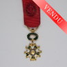 Médaille miniature uniface d’officier de la légion d’honneur.