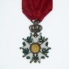 Médaille en demie-taille de l’ordre de la légion d’honneur d’époque second empire.