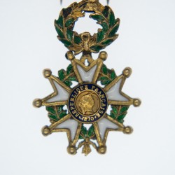 Médaille miniature de commandeur de l’ordre de la légion d’honneur.