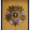 Belgique. Belle plaque de grand officier de l’ordre de Léopold II.