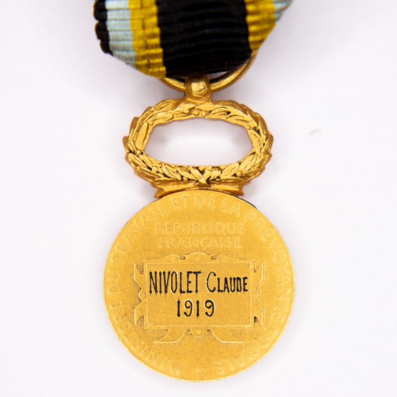 ASSURANCES Médaille, Mutualité, Union départementale des sociétés de
