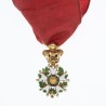 Belle médaille en or de l’ordre de la légion d’honneur en réduction d’époque Monarchie de Juillet,