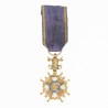 Rare et belle médaille en or de l'ordre des Avocats de Saint Pierre du Vatican, en miniature.