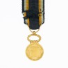 Médaille miniature des sociétés de secours mutuels en or.